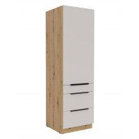 Komin kuchenny z szufladami 60 cm SALLY kaszmir 60 DKS-210 2F
